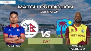 Cricket Match Nepal vs West Indies