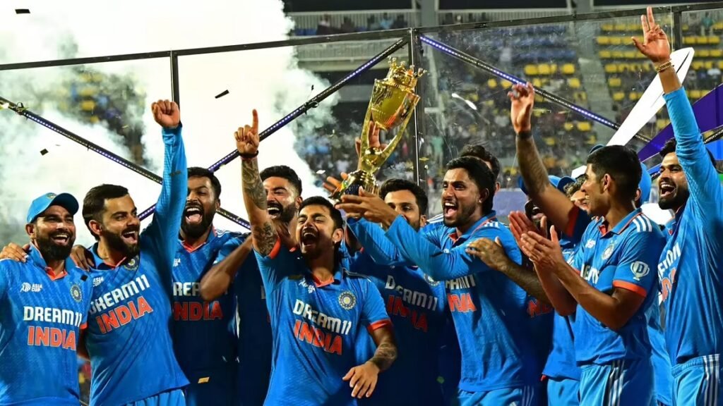 indian cricket celebration