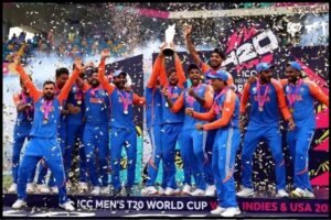 Indian Cricket Celebration