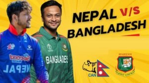 Bangladesh vs Nepal Cricket Timeline