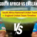 South Africa National Cricket Team vs England Cricket Team Timeline