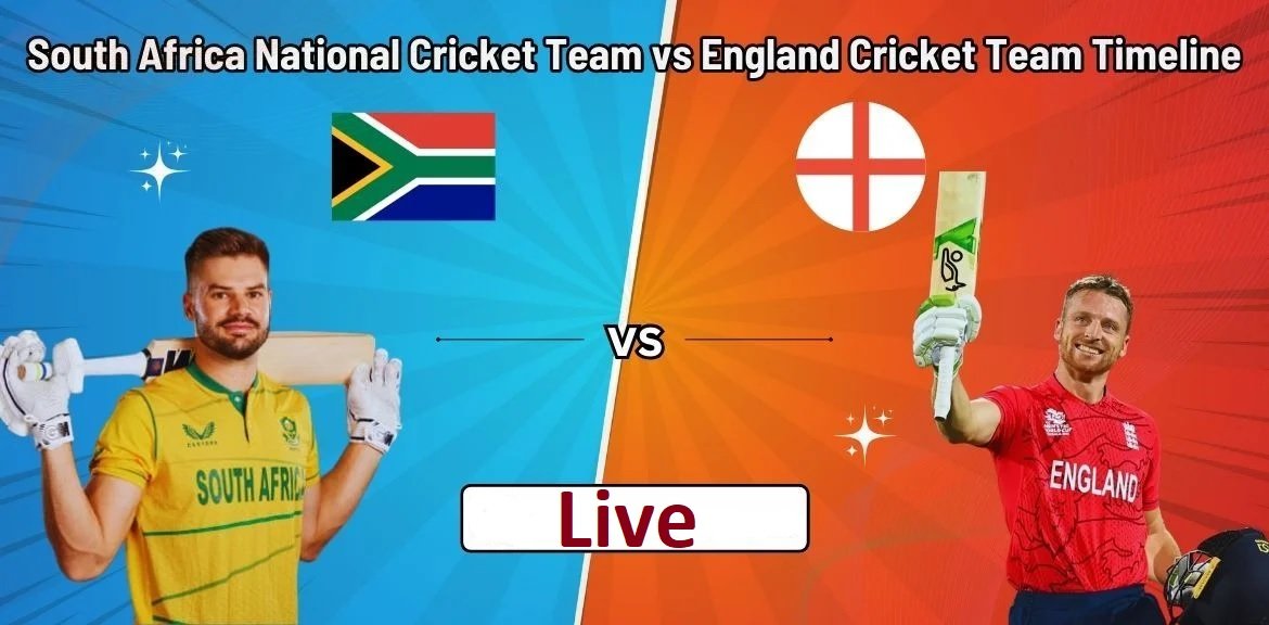 South Africa vs England Cricket Timeline