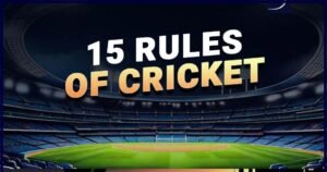 15 rules of cricket