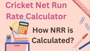Cricket Net Run Rate Calculator