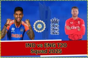 IND vs ENG T20 Squad 2025
