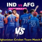  India National Cricket Team vs Afghanistan National Cricket Team Match Scorecard