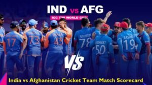  India National Cricket Team vs Afghanistan National Cricket Team Match Scorecard