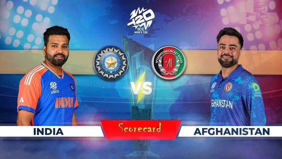 India National Cricket Team vs Afghanistan National Cricket Team Match Scorecard