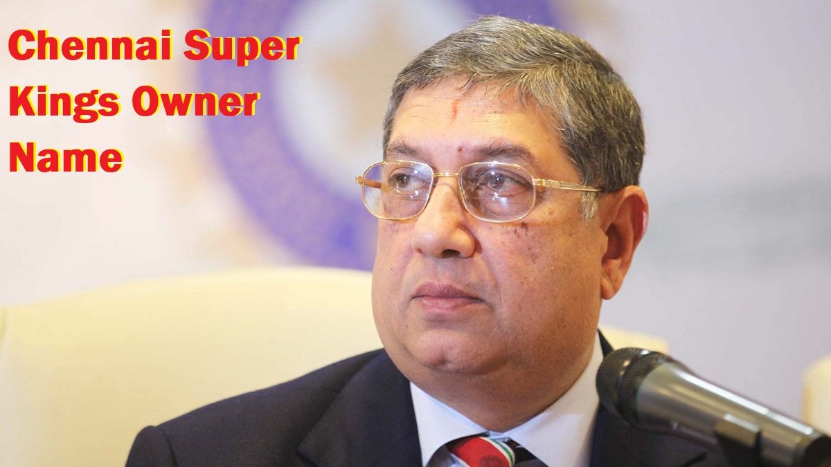 Chennai Super Kings Owner Name and Photo
