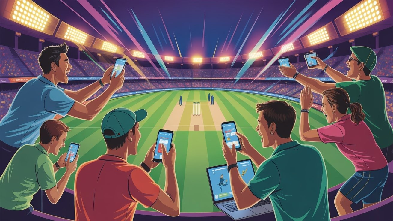 Cricket and Social Media: How Fans Share Passion