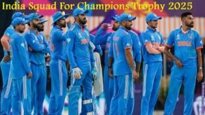 india squad for champions trophy 2025