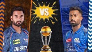 Lucknow Super Giants vs Mumbai Indians Timeline
