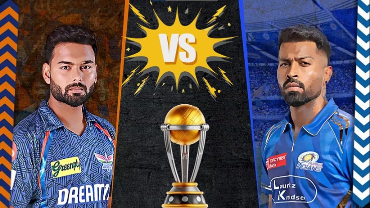 Lucknow Super Giants vs Mumbai Indians Timeline
