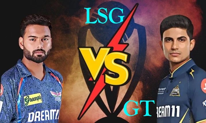 Lucknow Super Giants vs Gujarat Titans timeline