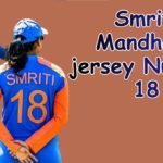 Smriti Mandhana jersey Number