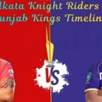 Kolkata Knight Riders vs Punjab Kings Timeline