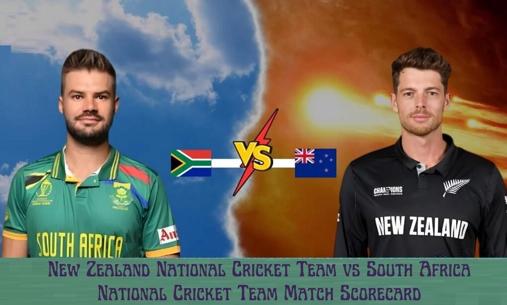 New Zealand National Cricket Team vs South Africa National Cricket Team Match Scorecard