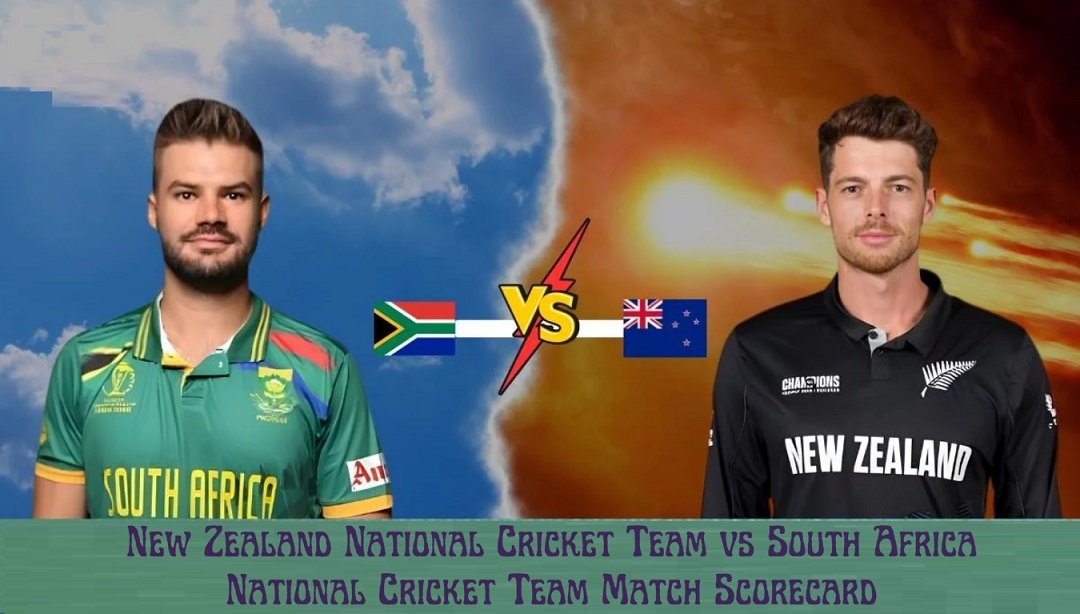 New Zealand National Cricket Team vs South Africa National Cricket Team Match Scorecard