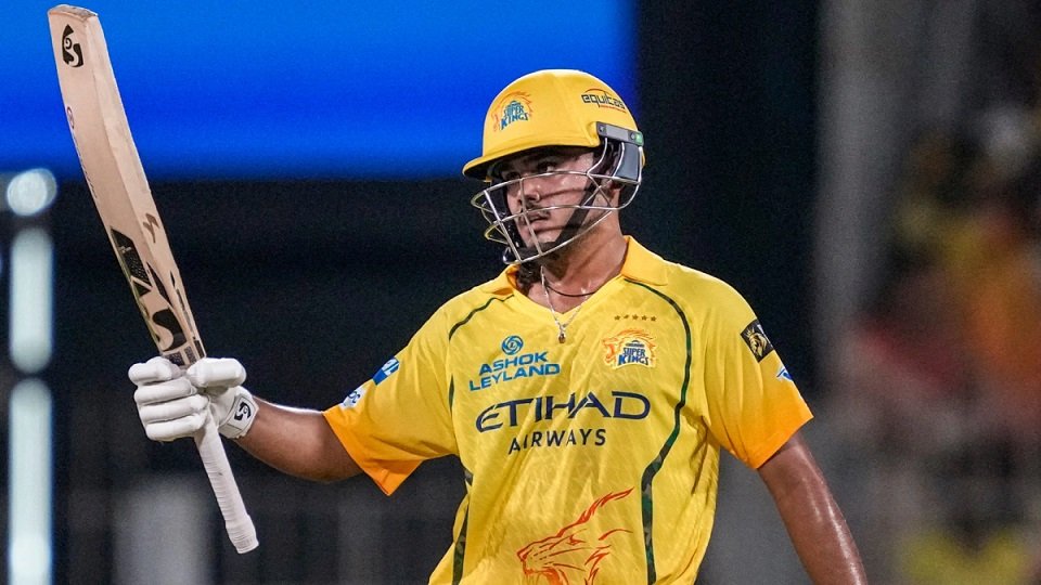 Ayush mhatre 9 sixes century