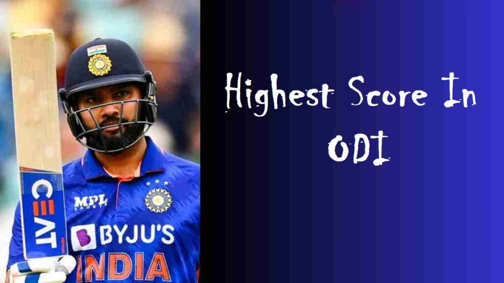 Highest Score In ODI