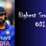Highest Score In ODI