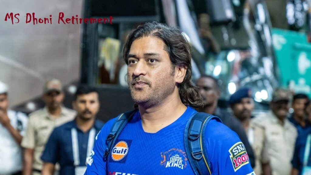 MS Dhoni retirement