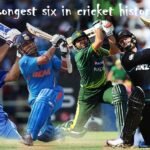 longest six in cricket history