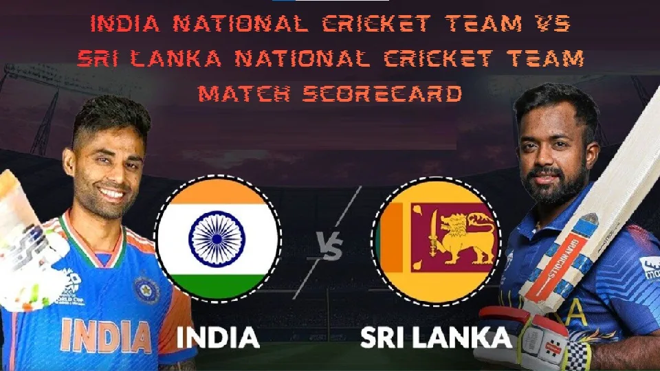 India National Cricket Team vs Sri Lanka National Cricket Team Match Scorecard