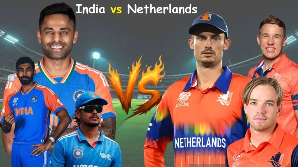 India National Cricket Team vs Netherlands National Cricket Team Match Scorecard