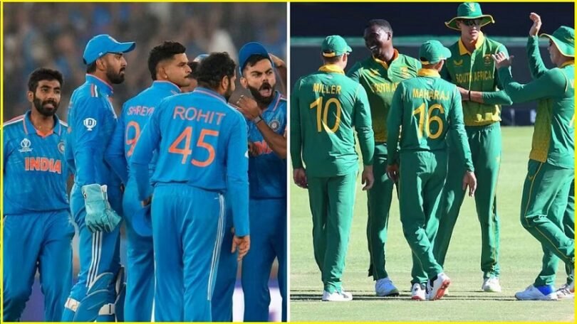 South Africa national cricket team vs India national cricket team timeline