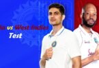 India vs West Indies Test