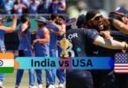 United States National Cricket Team vs India National Cricket Team Match Scorecard